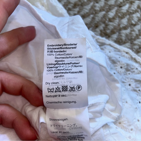 Madewell Eyelet Tassel-Tie Mini Dress - Picture 7 of 15